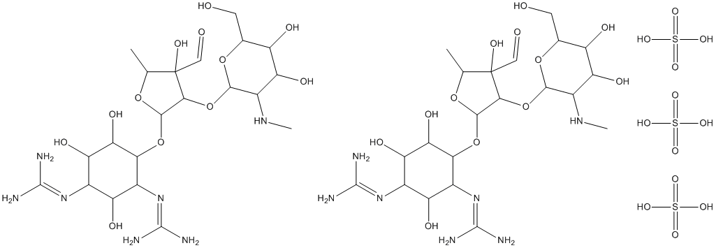 Streptomycin sulfate Structure